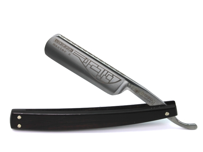 Dovo Rasiermesser mit 6/8 Zoll breiter Klinge aus Karbonstahl