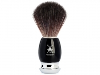 Mhle Rasierpinsel Black Fibre Edelkunstharz schwarz