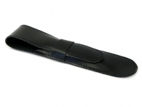 Stecketui fr Rasiermesser Leder schwarz